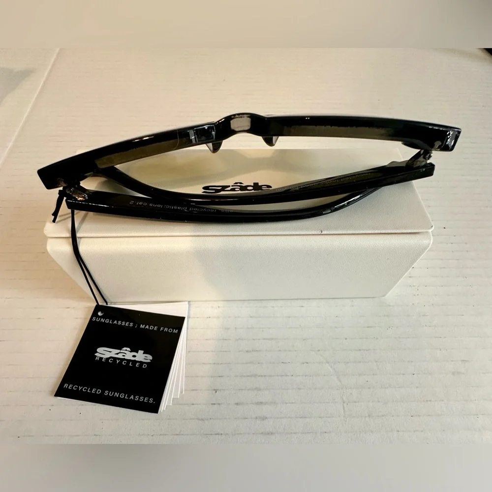 Szade Black Recycled Women’s Sunglasses Elysium Caper‎ New In Box